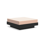 Platform One Ottoman Ottoman Loll Designs Black Cast Petal 