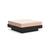 Platform One Ottoman Ottoman Loll Designs Black Cast Petal 