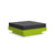 Platform One Ottoman Ottoman Loll Designs Leaf Green Cast Charcoal 