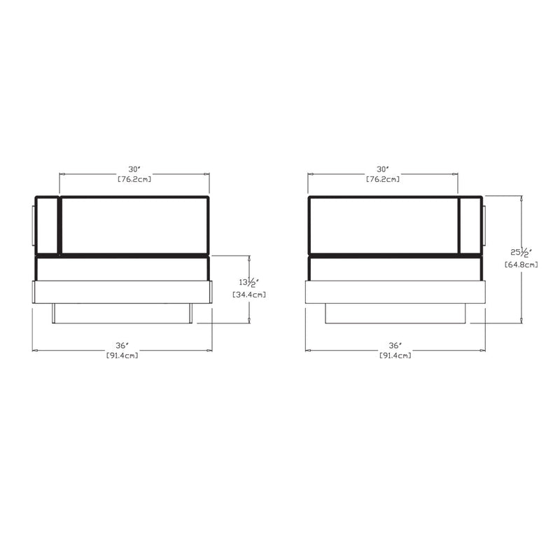 Platform One Sectional Corner Sofas Loll Designs 