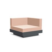 Platform One Sectional Corner Sofas Loll Designs Charcoal Grey Cast Petal 