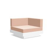 Platform One Sectional Corner Sofas Loll Designs Cloud White Cast Petal 