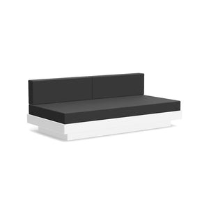 Platform One Sectional Sofa Sofas Loll Designs Cloud White Cast Charcoal 