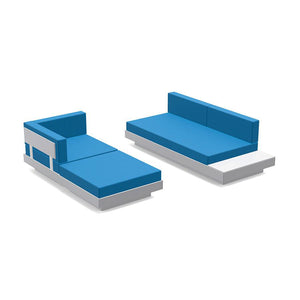 Platform One Sofa with Left or Right Table Sofas Loll Designs 