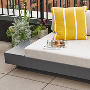 Platform One Sofa with Tables Sofas Loll Designs 
