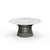 Platner Bronze 36" Coffee Table Coffee Tables Knoll Polished Finish Carrara Marble Top: White-grey + $1997.00 