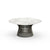 Platner Bronze 36" Coffee Table Coffee Tables Knoll Satin Finish Calacatta Marble Top: White-grey/beige + $2082.00 