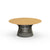 Platner Bronze 36" Coffee Table Coffee Tables Knoll Veneer Light Oak Top + $4045.00 