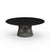 Platner Bronze 42" Coffee Table Coffee Tables Knoll Ebonized Walnut + $5290.00 