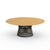 Platner Bronze 42" Coffee Table Coffee Tables Knoll Light Oak + $5290.00 