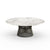 Platner Bronze 42" Coffee Table Coffee Tables Knoll Polished Finish Calacatta Marble Top: White-grey/beige + $2813.00 