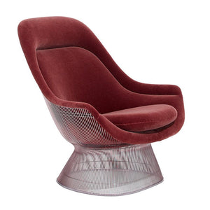 Platner Easy Chair lounge chair Knoll Knoll Velvet - Bayberry 