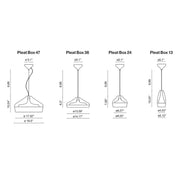 Pleat Box 47 Suspension Lamp suspension lamps Marset 
