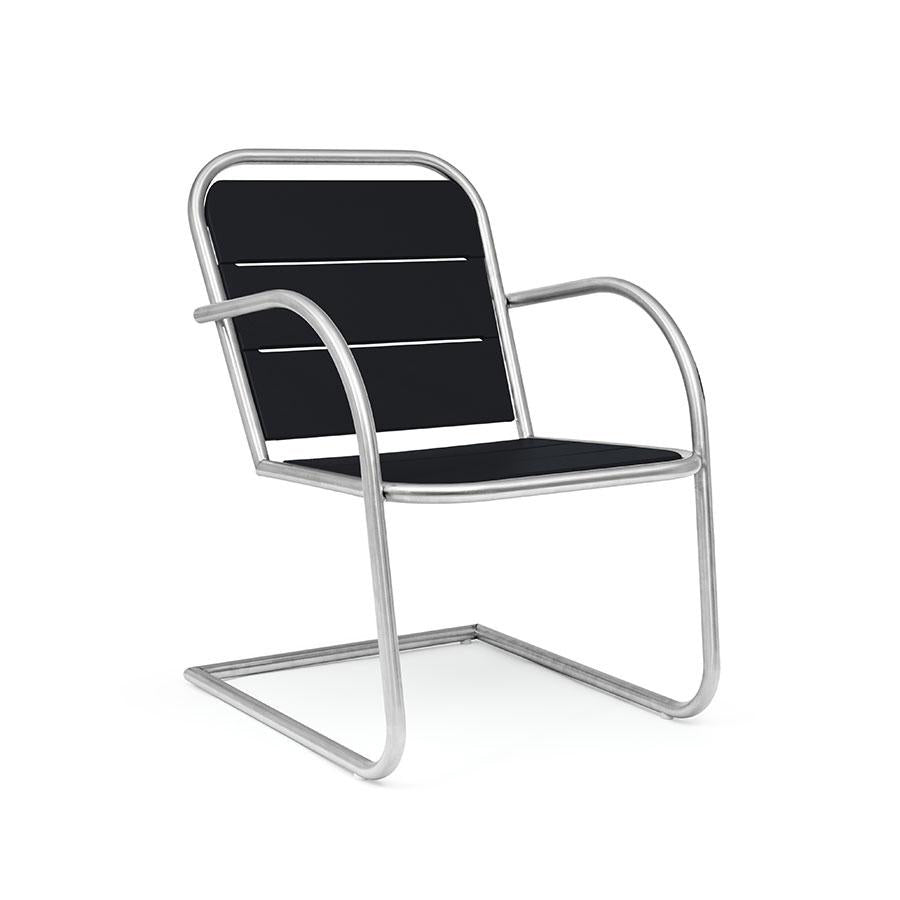 Pliny Lounge Chair Lounge Chair Loll Designs Black 