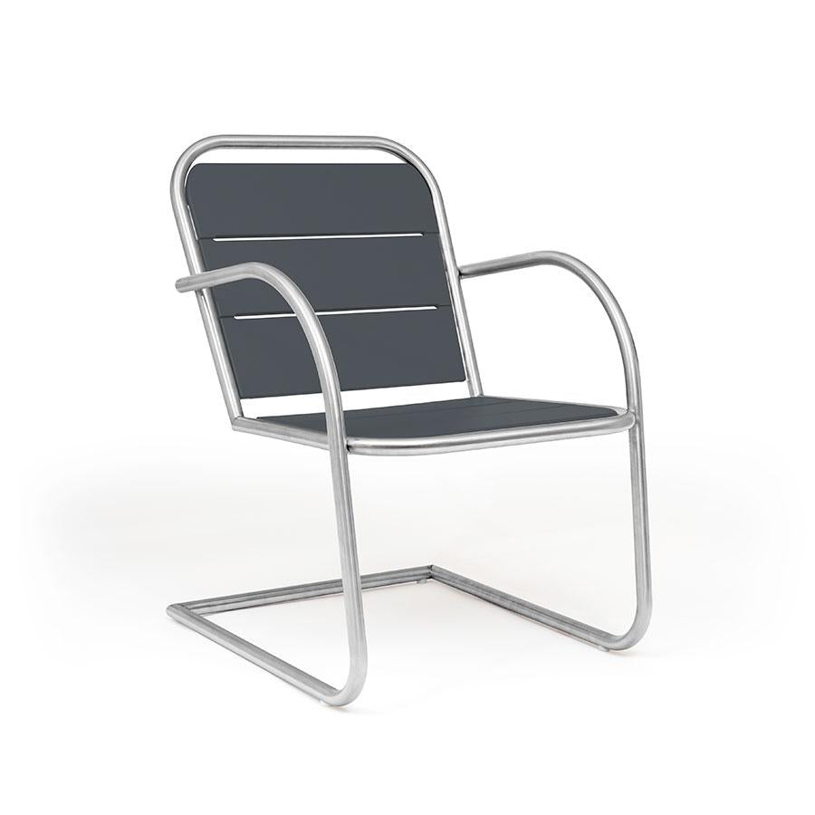 Pliny Lounge Chair Lounge Chair Loll Designs Charcoal Grey 