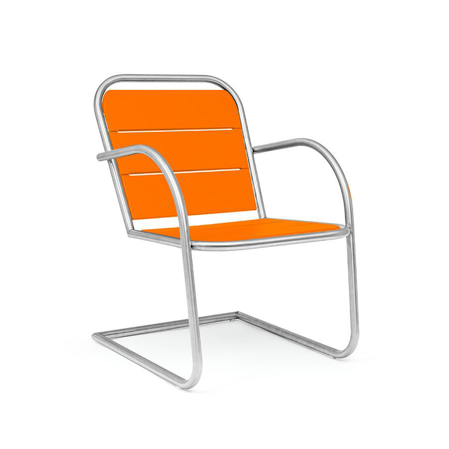 Pliny Lounge Chair Lounge Chair Loll Designs Sunset Orange 