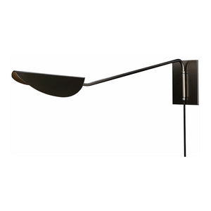 Plume Wall Light 159 wall / ceiling lamps Oluce Anodized Bronze 