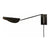 Plume Wall Light 159 wall / ceiling lamps Oluce Anodized Bronze 