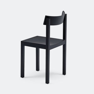 Primo Chair Side/Dining Mattiazzi Black Beech Without upholstery 