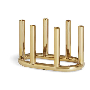 Rad Large Candelabra Accessories BluDot Brass 