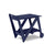 Rapson Bar Cart Accessories Loll Designs Navy Blue 