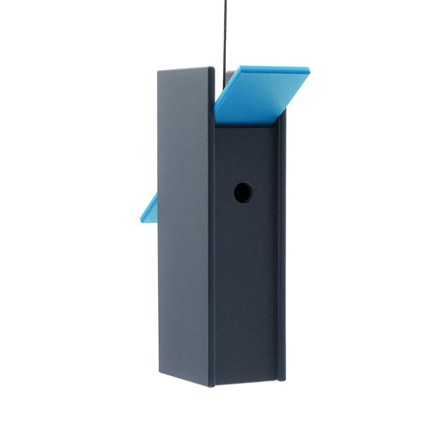 Rapson Birdhouse Accessories Loll Designs Sky Blue Charcoal Grey 