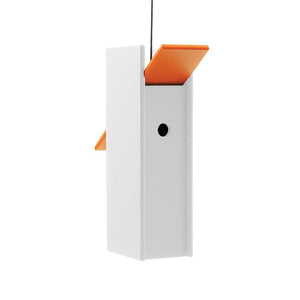 Rapson Birdhouse Accessories Loll Designs Sunset Orange Cloud White 