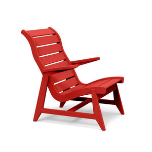 Rapson Lounge Chair lounge chairs Loll Designs Apple Red 