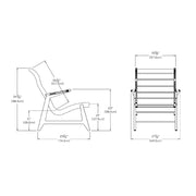Rapson Lounge Chair lounge chairs Loll Designs 