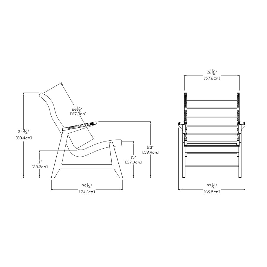 Rapson Lounge Chair lounge chairs Loll Designs 