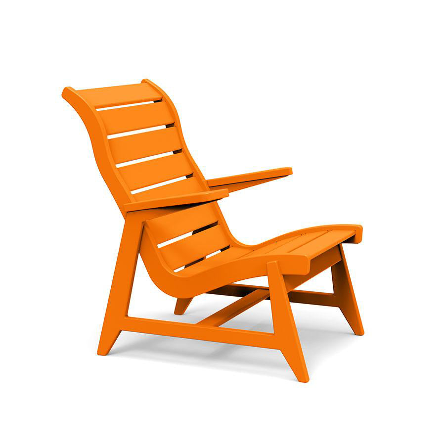 Rapson Lounge Chair lounge chairs Loll Designs Sunset Orange 