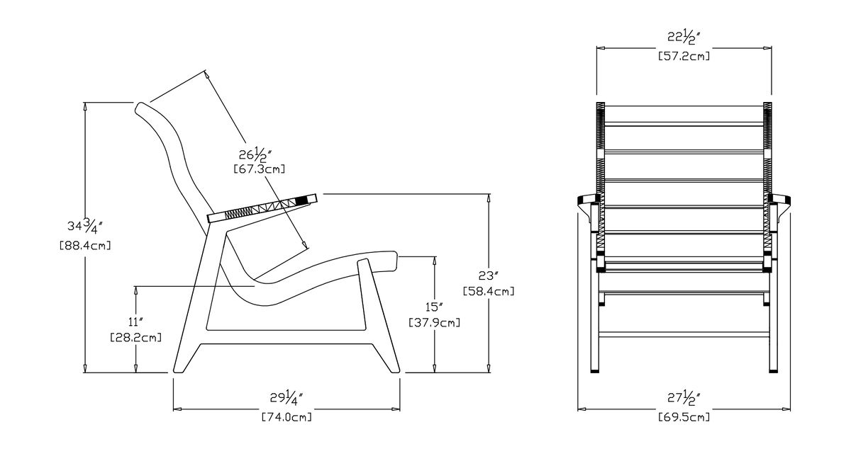 Rapson Lounge Chair lounge chairs Loll Designs 