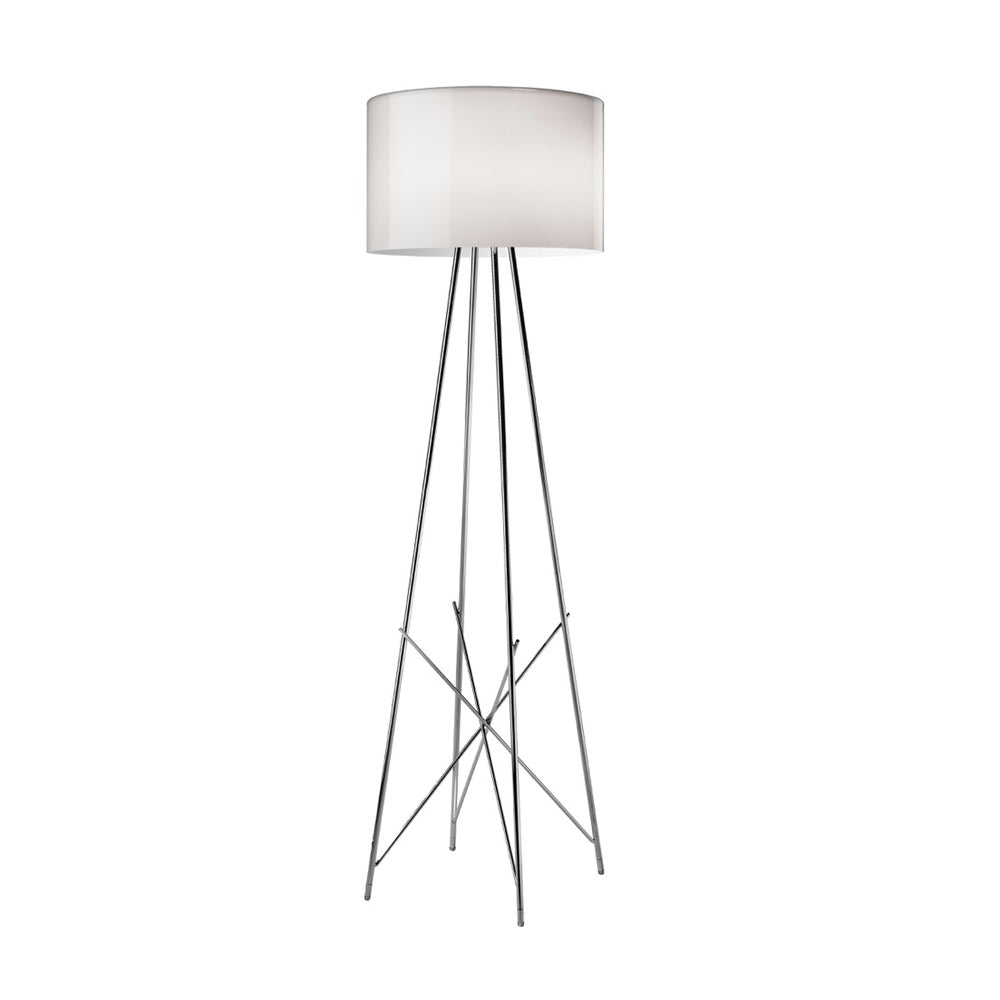 Ray Floor Lamp Floor Lamps Flos F1 Grey Glass Halogen