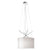 Ray Suspension Lamp hanging lamps Flos Gray Brown Glass - Halogen +$150.00 