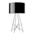 Ray Table Lamp Table Lamps Flos Black Painted Metal - Halogen 