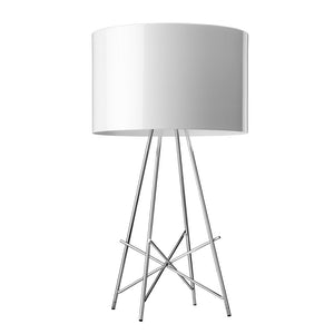 Ray Table Lamp Table Lamps Flos White Painted Metal - Halogen 