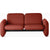 Ray Wilkes Chiclet Two Seater Sofa lounge chair herman miller 