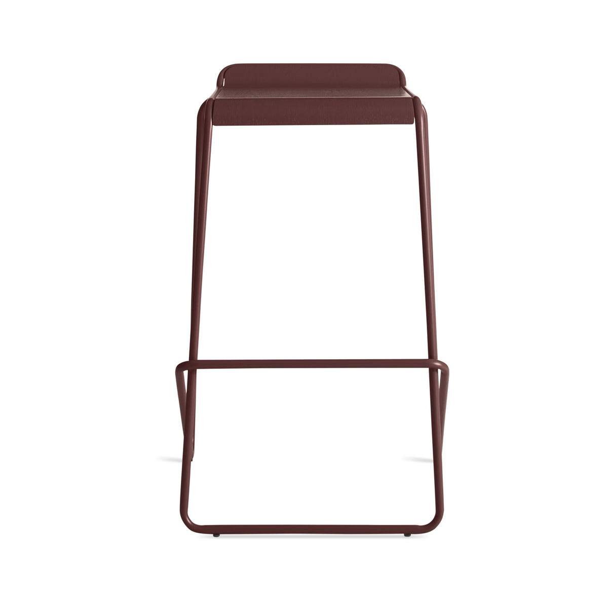 Ready Stacking Barstool Stools BluDot Oxblood 