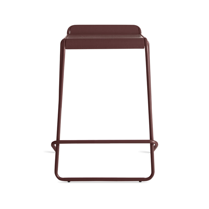 Ready Stacking Counter Stool Stools BluDot Oxblood 