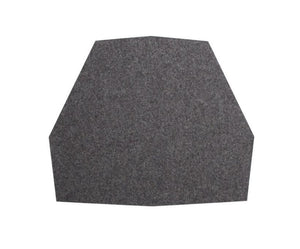 Real Good Chair Seat Pad Side/Dining BluDot Heathered Graphite Felt 