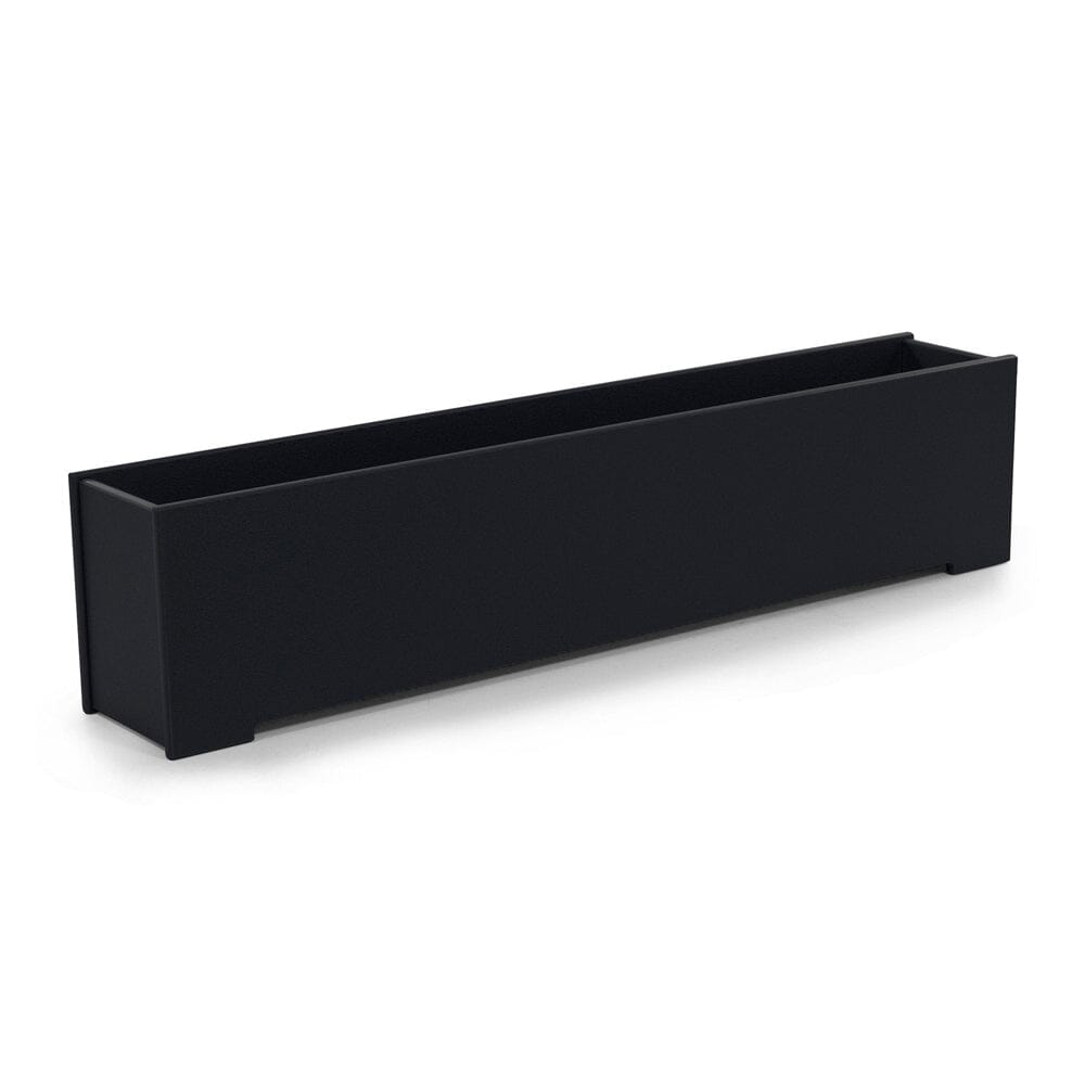 Rectangle Planter planter Loll Designs Black 