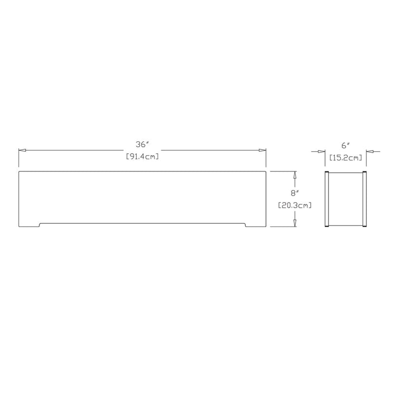 Rectangle Planter planter Loll Designs 