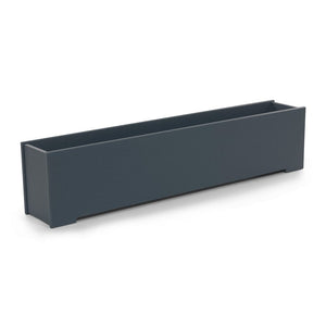 Rectangle Planter planter Loll Designs Charcoal Grey 