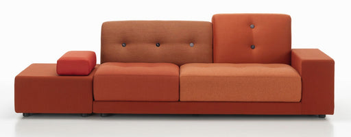 Polder Sofa Sofa Vitra armrest right / sitting left red 