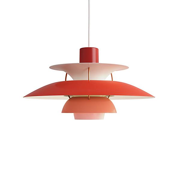 PH 5 Pendant Light hanging lamps Louis Poulsen Hues of Red 