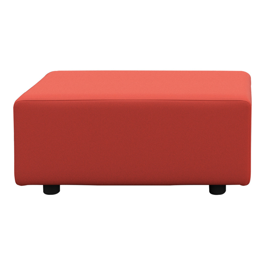 Polder Ottoman ottomans Vitra red 