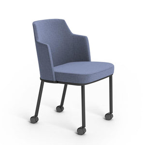 Remix Side Chair Side/Dining Knoll Hard Casters Catalina 
