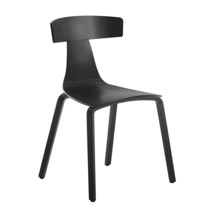 Remo Wood Chair Chairs Plank Ash Black 