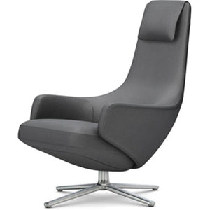 Repos Lounge Chair lounge chair Vitra Polished 16.1-Inch Cosy Contrast - Classic Grey - 10