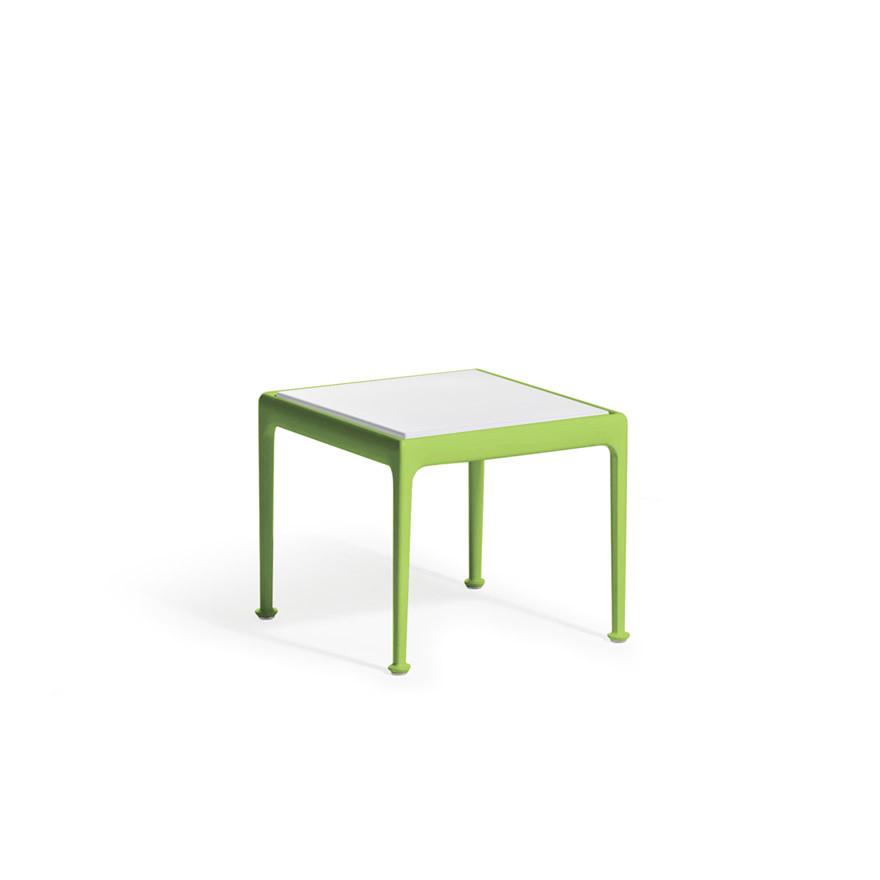 Richard Schultz 1966 End Table side/end table Knoll Porcelain - White Lime Green 